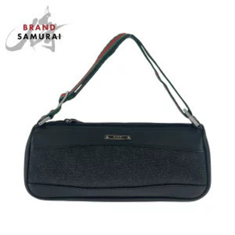 Gucci Sherry black leather Handbag accessory pouch